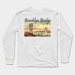 Brooklyn Bridge Long Sleeve T-Shirt